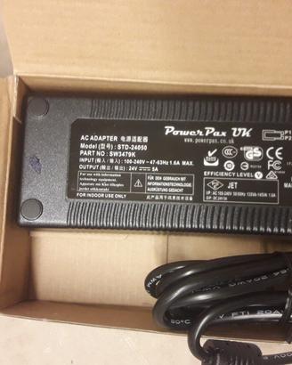 Alimentatore Power Pax VK 24V 5A per faretti led