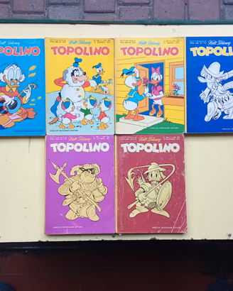 Fumetti TOPOLINO, numeri sotto il 1000