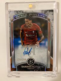 DARWIN NUNEZ -  LIVERPOOL FC   Autograph 120/299