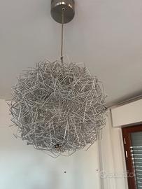 Lampadario acciaio Design