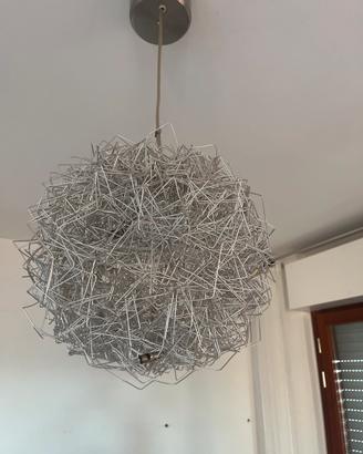 Lampadario acciaio Design
