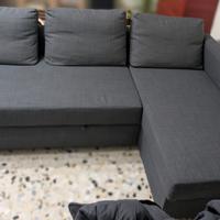divano letto angolare / contenitore + copridivano 