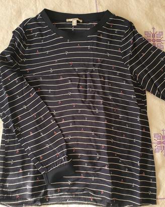 ESPRIT maglia T-Shirt Donna maniche lunghe Tg.42
