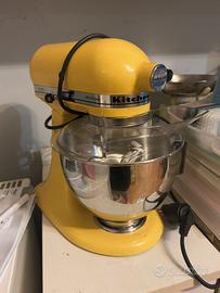 Impastatrice planetaria  Kitchen Aid Giallo pastel