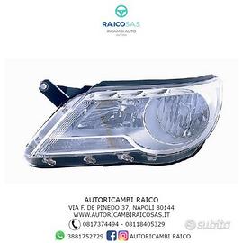 Faro fanale proiettore volkswagen tiguan dal 2007