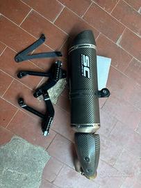 Terminale carbonio sc project bmw s1000xr