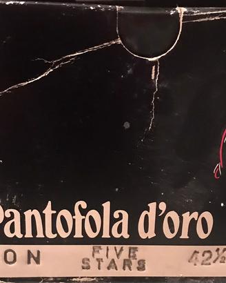 Scarpe calcetto in pelle “pantofola d’oro”