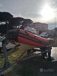 Gommone bwa vtr 470 yamaha top700