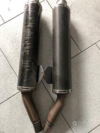 TERMINALI MARVING SCARICO CARBONIO MONSTER