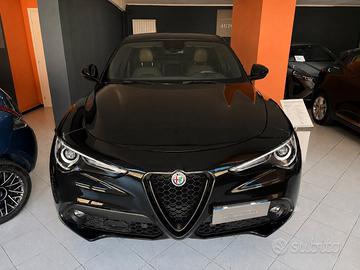 Alfa Romeo Stelvio Veloce Nero vulcano Total black