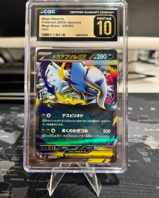 Pokemon mega absol ex cgc pristine 10 (PSA 10)