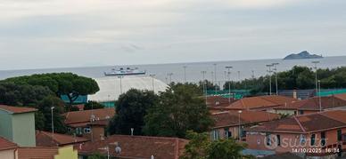 Vista mare su golfo Follonica e isola Cerboli