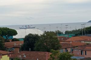 Vista mare su golfo Follonica e isola Cerboli