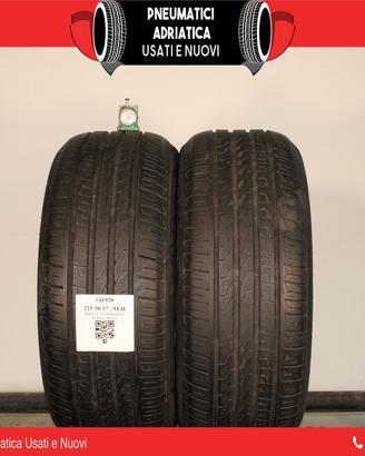 2 Gomme 225 50 R 17 Pirelli al 72% SPED GRATIS