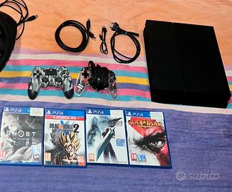 Ps4+2 controller+4 giochi