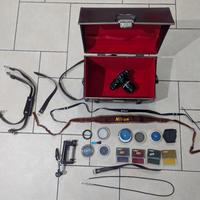 Nikon Fe + componenti e obiettivi 