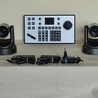 2x PTZOPTICS Streaming Telecamere + IP Controller