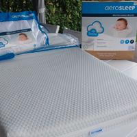 materasso aerosleep 125 x 63 x 9 bambi + accessori