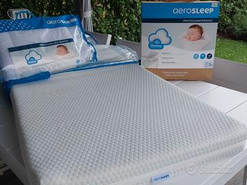 materasso aerosleep 125 x 63 x 9 bambi + accessori
