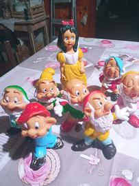 Biancaneve e i sette nani modellini