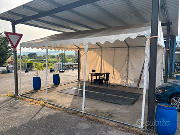 Gazebo 6x4 m