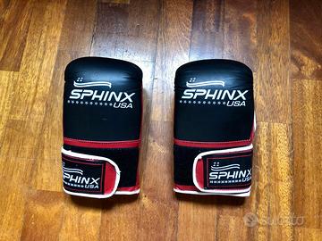 Guanti sacco sphinx in pelle kick boxing MMA boxe