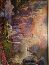 puzzle con unicorni 