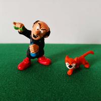 Puffi Anni 80 Smurf Gargamella & Azrael W.Germany