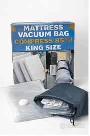 Sacco sottovuoto King Size 85% + borsa trasporto