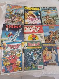 9 fumetti okay marvel gordon e altri varie date