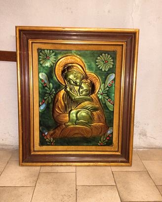 Quadro Madonna e Gesù 