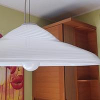 Lampadario in vetro di Murano.