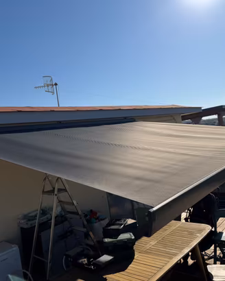 Tenda da sole a brqcci estensibili 4x3 mt