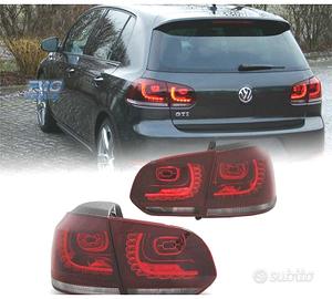 FANALI VOLKSWAGEN VW GOLF 6 08-12 LED ROSSO CHIARO