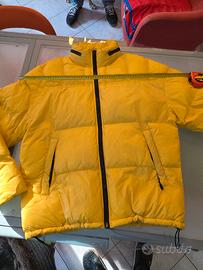 Giacca a vento Zara XL gialla