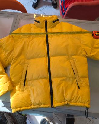 Giacca a vento Zara XL gialla