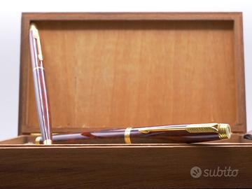 Parure stilografica + ballpoint Parker 75 Thuya
