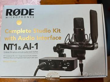 Rode nt1 + ai-1 complete studio kit – completo