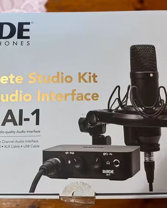Rode nt1 + ai-1 complete studio kit – completo