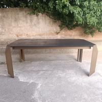 Tavolo da pranzo allungabile design Luciano Zonta