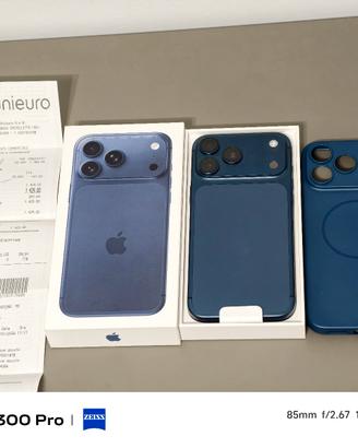 iPhone 17 Pro Max 256gb Blu PERFETTO 