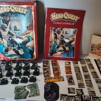 Gioco in scatola Hero Quest La Rocca di Kellar MB