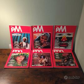 Lotto 6 Riviste PM Panorama - Vintage 1987