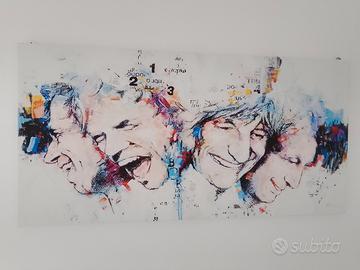the Rolling Stones dipinto 1 MT x 0,50