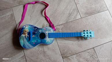 chitarra giocattolo frozen