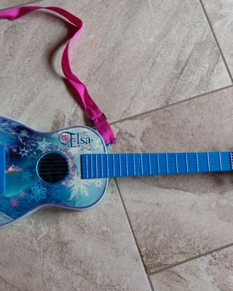 chitarra giocattolo frozen
