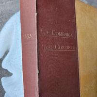 Domeniche del Corriere illustrate e rilegate