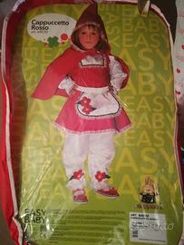 Vestito costume carnevale cappuccetto rosso - Tutto per i bambini