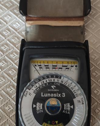 esposimetro Gossen Lunasix 3