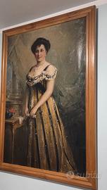Quadro raffigurante Donna dell'800